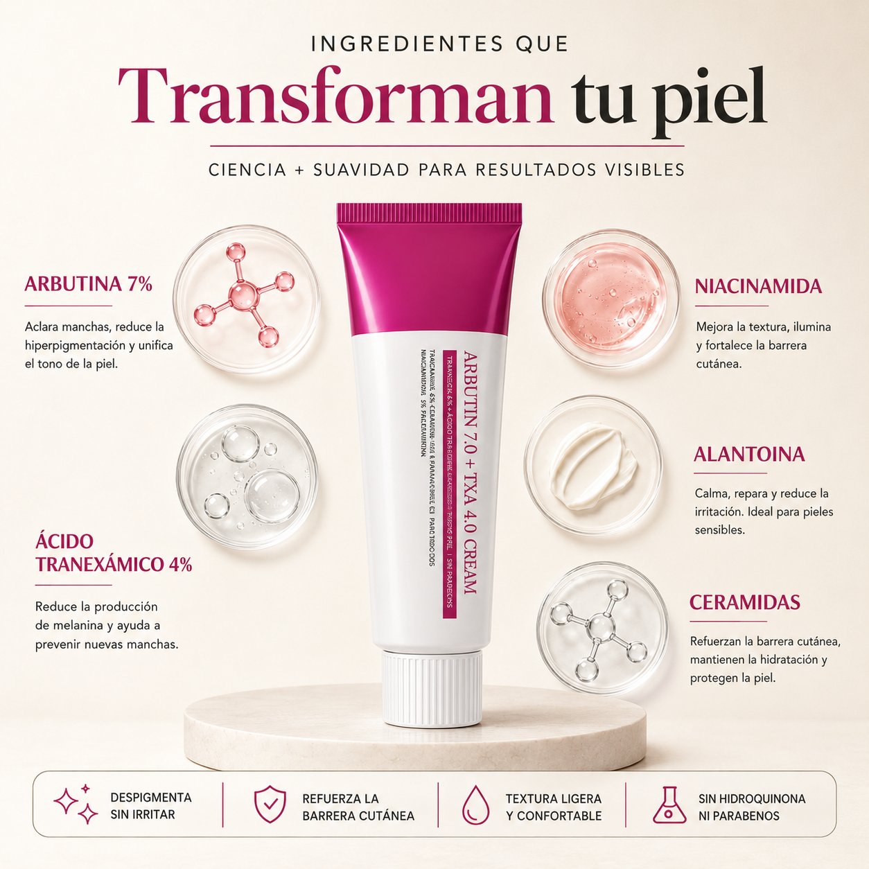 Crema Despigmentante - Sistema Doble Bloqueo